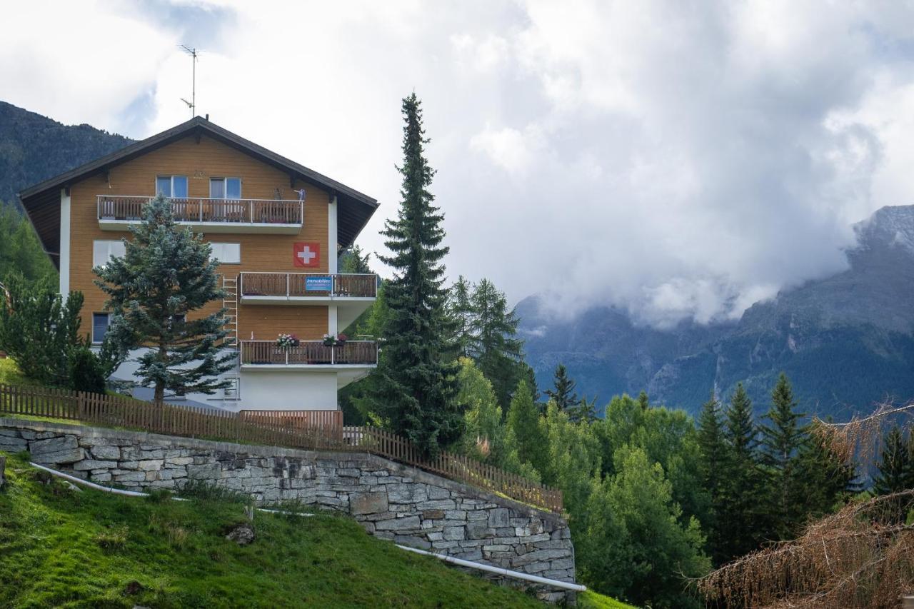 Apartamento Panorama At Haus Waldheim Nr. 11 Grächen Exterior foto